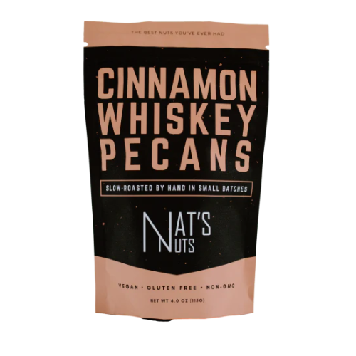 Cinnamon Whiskey Pecans