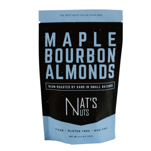 Maple Bourbon Almonds (4oz)