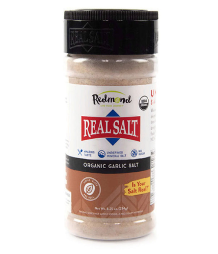 Organic Fine Garlic Salt (4.75 oz)