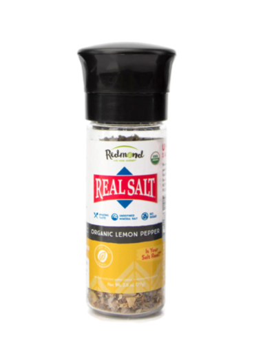 Organic Lemon Pepper Salt (2.8 oz)