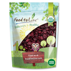 Organic Dried Cranberries ( 8 oz)