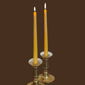 Beeswax Taper 10 inch Candles