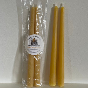 Beeswax Taper 10 inch Candles