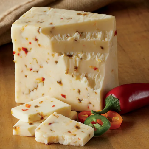 Cow Milk Pepperjack Cheese (1/2 lb)