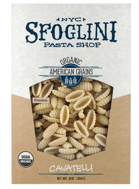 Semolina Cavatelli