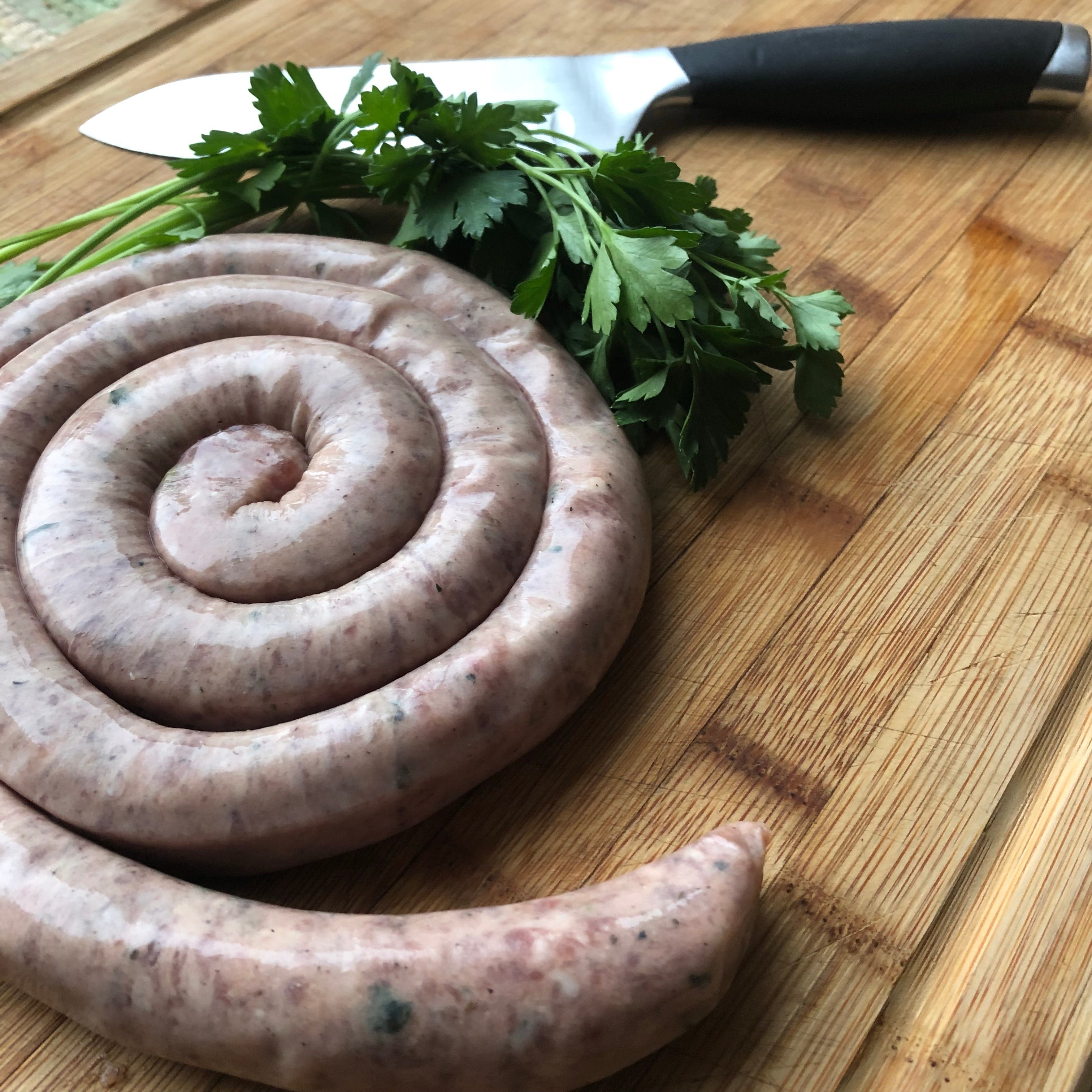 Pork Parsley & Cheese Sausage (.75 lb)